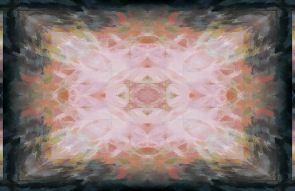 Symmetriska geometriska grunge bakgrund — Stockfoto