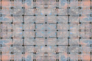 simetrik geometrik grunge arka plan