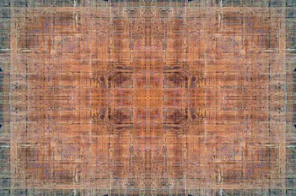 Symmetrische geometrische grunge achtergrond — Stockfoto