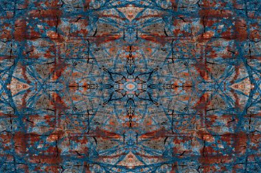 simetrik geometrik grunge arka plan