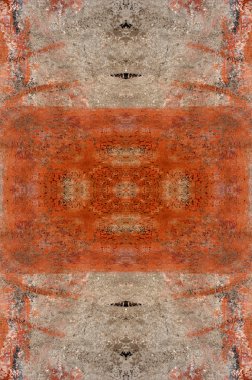 Grunge beton duvar ile endüstriyel bina çatlamak