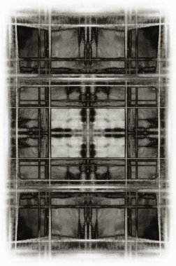 eski yıpranmış alçı duvar boya ile