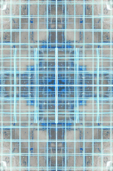 Fundal Perete Simetric Colorat — Fotografie, imagine de stoc