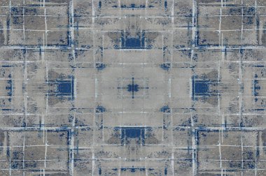 simetrik geometrik grunge arka plan