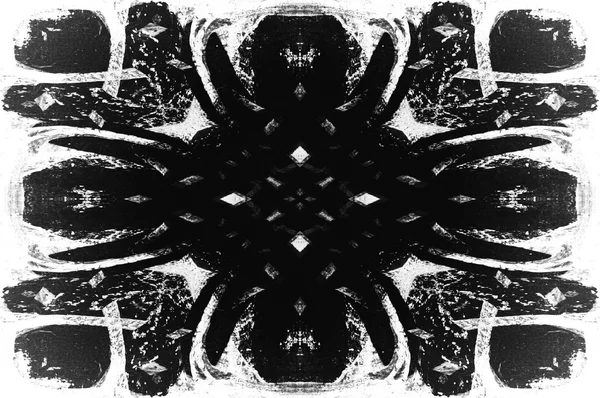 Textura monocromática em preto e branco envelhecido — Fotografia de Stock