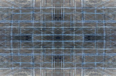 simetrik geometrik grunge arka plan