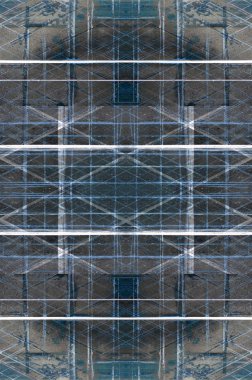 simetrik geometrik grunge arka plan