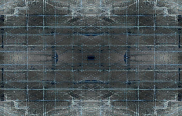 Grunge simetrik duvar arka plan — Stok fotoğraf