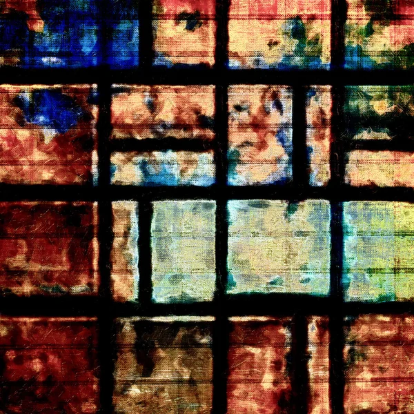 Antiguo color grunge vintage envejecido fondo abstracto textura antigua con patrón retro — Foto de Stock