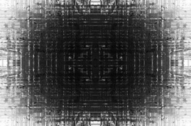 Siyah beyaz monokrom eski grunge vintage eskimiş arka plan soyut antika desenli retro model