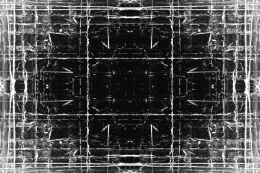 Siyah beyaz monokrom eski grunge vintage eskimiş arka plan soyut antika desenli retro model