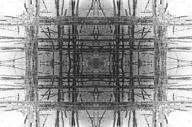 Siyah beyaz monokrom eski grunge vintage eskimiş arka plan soyut antika desenli retro model