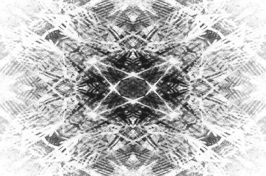 Siyah beyaz monokrom eski grunge vintage eskimiş arka plan soyut antika desenli retro model