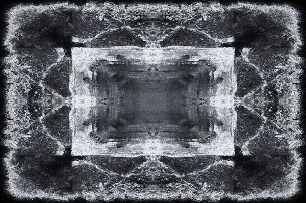 Vieux Grunge Monochrome Noir Blanc Vintage Fond Altéré Texture Antique — Photo