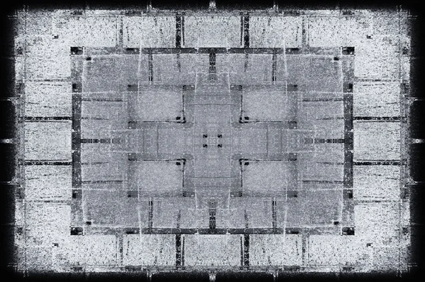 黑白单色陈腐陈腐风化背景抽象古色古香质感与复古图案 — 图库照片