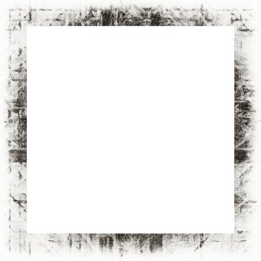 Grunge çerçeve, siyah beyaz dokular. Görüntü ya da reklam metni için alanı ortaya kopyala.   