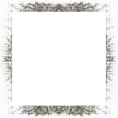 Grunge çerçeve, siyah beyaz dokular. Görüntü ya da reklam metni için alanı ortaya kopyala.   