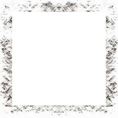Grunge çerçeve, siyah beyaz dokular. Görüntü ya da reklam metni için alanı ortaya kopyala.   