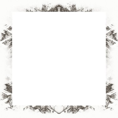Grunge çerçeve, siyah beyaz dokular. Görüntü ya da reklam metni için alanı ortaya kopyala.   