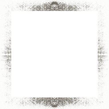 Grunge çerçeve, siyah beyaz dokular. Görüntü ya da reklam metni için alanı ortaya kopyala.   