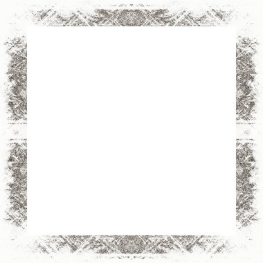 Grunge çerçeve, siyah beyaz dokular. Görüntü ya da reklam metni için alanı ortaya kopyala.   
