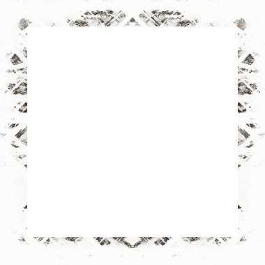 Grunge çerçeve, siyah beyaz dokular. Görüntü ya da reklam metni için alanı ortaya kopyala.   