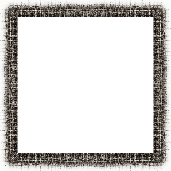 Grunge Frame Met Kras Aquareleffecten Met Zwart Wit Textuur Kopieer — Stockfoto