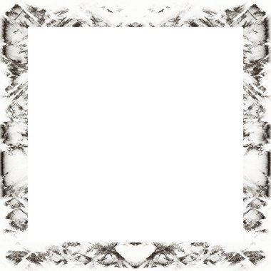 Grunge çerçeve, siyah beyaz dokular. Görüntü ya da reklam metni için alanı ortaya kopyala.   
