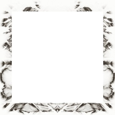 Grunge çerçeve, siyah beyaz dokular. Görüntü ya da reklam metni için alanı ortaya kopyala.   