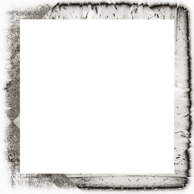 Grunge çerçeve, siyah beyaz dokular. Görüntü ya da reklam metni için alanı ortaya kopyala.   