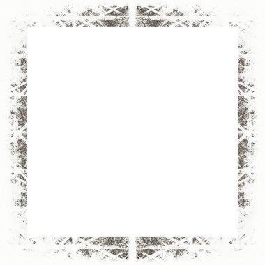 Grunge çerçeve, siyah beyaz dokular. Görüntü ya da reklam metni için alanı ortaya kopyala.   