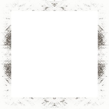 Grunge çerçeve, siyah beyaz dokular. Görüntü ya da reklam metni için alanı ortaya kopyala.   