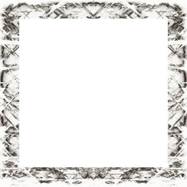 Grunge çerçeve, siyah beyaz dokular. Görüntü ya da reklam metni için alanı ortaya kopyala.   