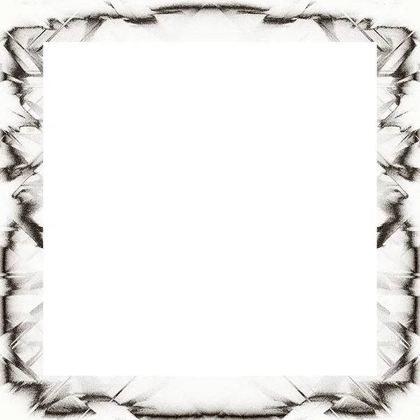 Grunge Frame Met Kras Aquareleffecten Met Zwart Wit Textuur Kopieer — Stockfoto