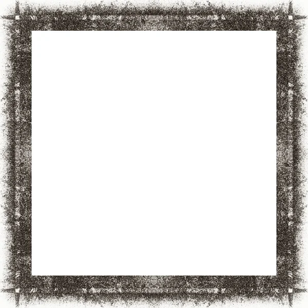 Grunge Πλαίσιο Μηδέν Και Εφέ Υδατογραφίας Μαύρο Και Άσπρο Υφή — Φωτογραφία Αρχείου