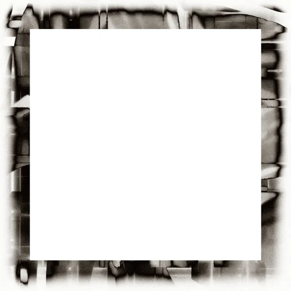 Grunge Çerçeve Siyah Beyaz Dokular Görüntü Reklam Metni Için Alanı — Stok fotoğraf