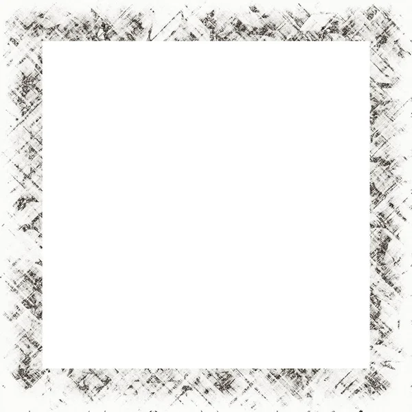 Grunge Rám Efekty Poškrábání Akvarelu Černobílou Texturou Kopírovat Mezeru Uprostřed — Stock fotografie