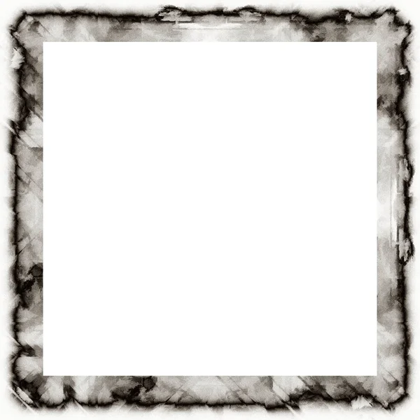 Mocskos Grunge Csöpögő Akvarell Textúra Fekete Fehér Fal Keret Üres — Stock Fotó