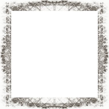 Grunge çerçeve, siyah beyaz dokular. Görüntü ya da reklam metni için alanı ortaya kopyala.   
