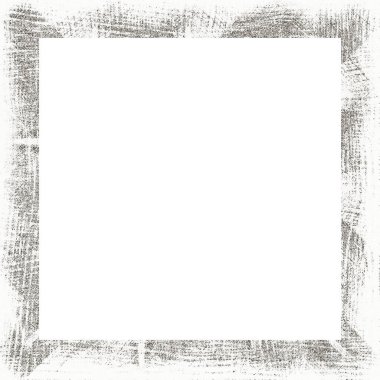 Çizik ve suluboya efektlerle siyah beyaz desenli Grunge çerçeve. Resim veya reklam metni için ortadaki alanı kopyala.   