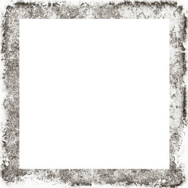 Grunge, suluboya desenli siyah beyaz duvar iskeletini çizmiş. Resim veya reklam metni için ortadaki alanı kopyala.   