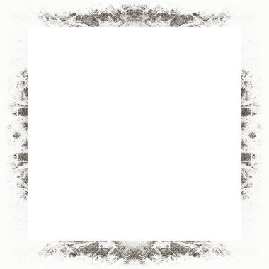 Grunge çerçeve, siyah beyaz dokular. Görüntü ya da reklam metni için alanı ortaya kopyala.   