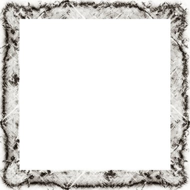 Grunge çerçeve, siyah beyaz dokular. Görüntü ya da reklam metni için alanı ortaya kopyala.   