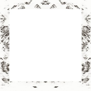 Grunge çerçeve, siyah beyaz dokular. Görüntü ya da reklam metni için alanı ortaya kopyala.   