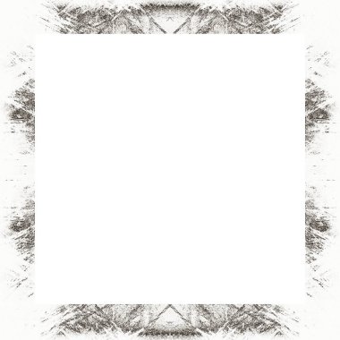 Grunge çerçeve, siyah beyaz dokular. Görüntü ya da reklam metni için alanı ortaya kopyala.   