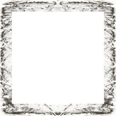 Grunge çerçeve, siyah beyaz dokular. Görüntü ya da reklam metni için alanı ortaya kopyala.   