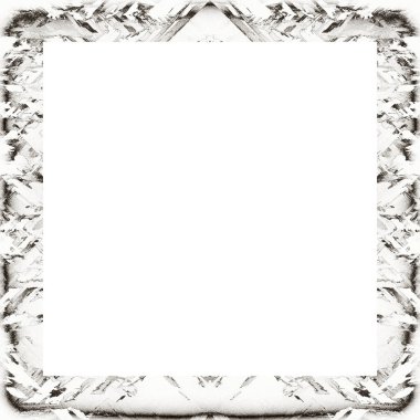 Grunge çerçeve, siyah beyaz dokular. Görüntü ya da reklam metni için alanı ortaya kopyala.   