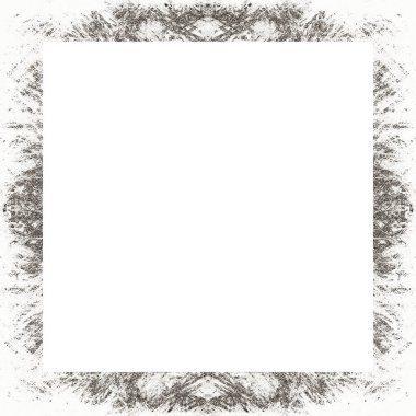 Grunge çerçeve, siyah beyaz dokular. Görüntü ya da reklam metni için alanı ortaya kopyala.   