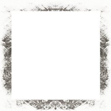 Grunge çerçeve, siyah beyaz dokular. Görüntü ya da reklam metni için alanı ortaya kopyala.   