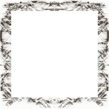 Grunge çerçeve, siyah beyaz dokular. Görüntü ya da reklam metni için alanı ortaya kopyala.   